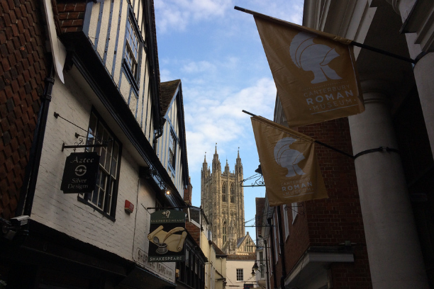 Butchery Lane - View to Cathedral