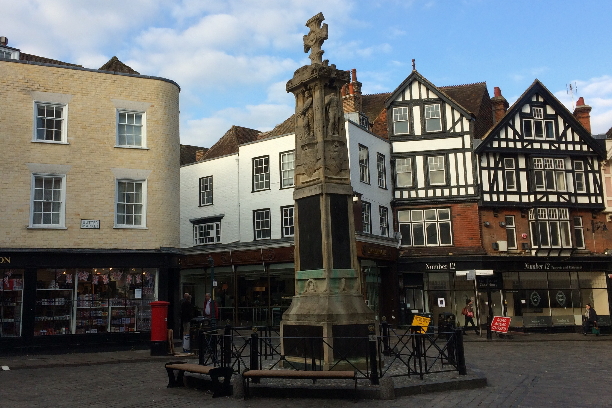 Buttermarket and War Memorial